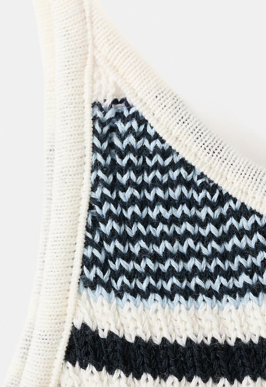 MANGO - Top mina- medium blue
