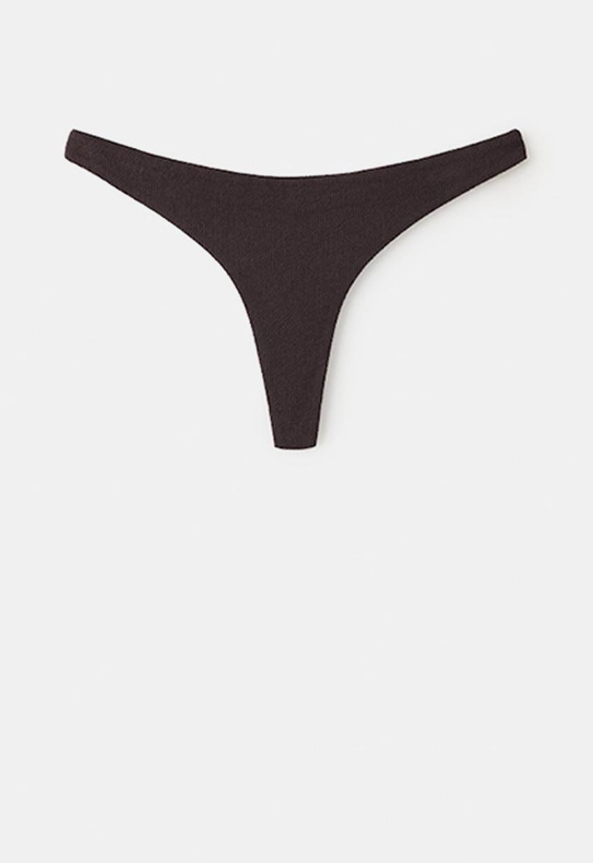 MANGO - Bikini pantie sifnos1- brown