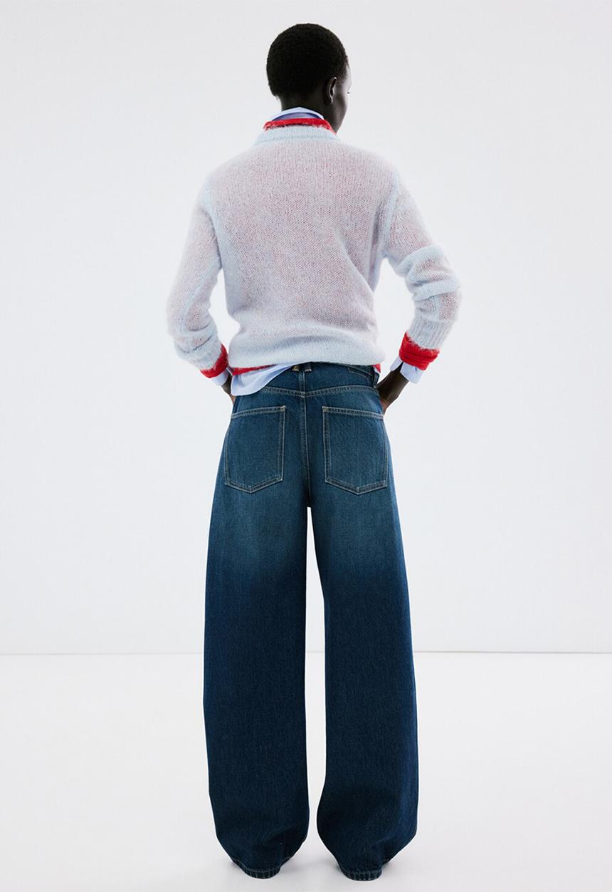 MANGO - Jeans orlando- open blue