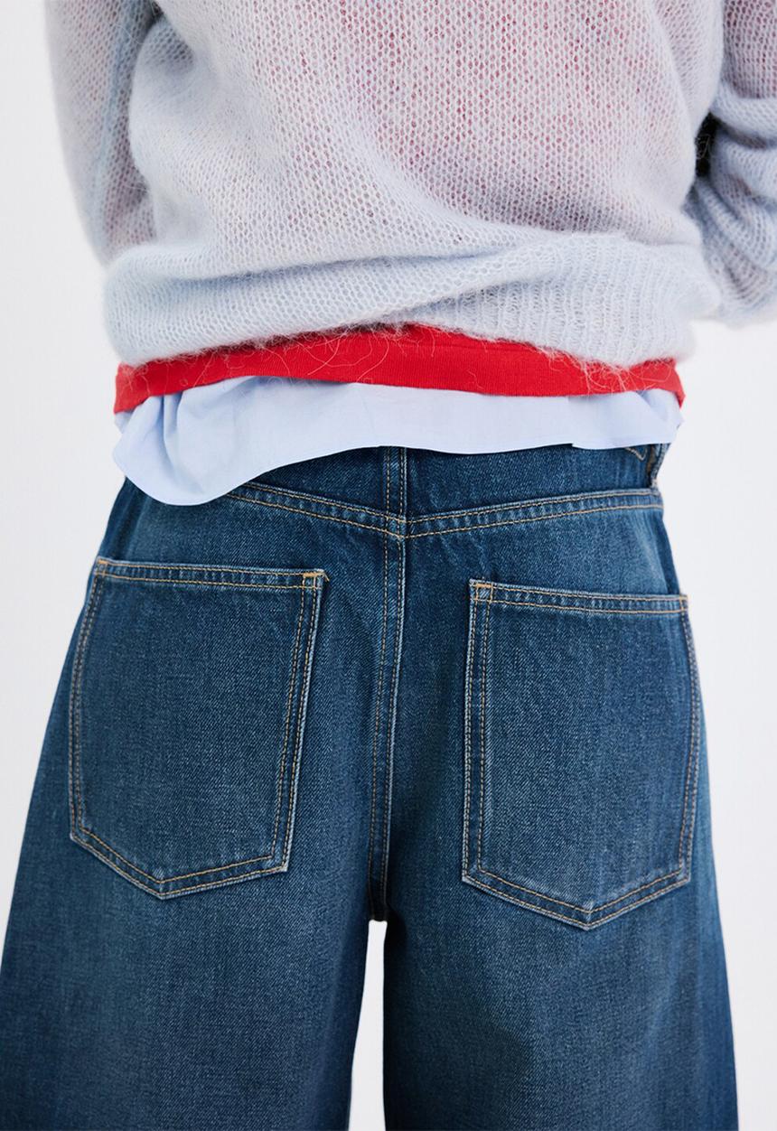 MANGO - Jeans orlando- open blue