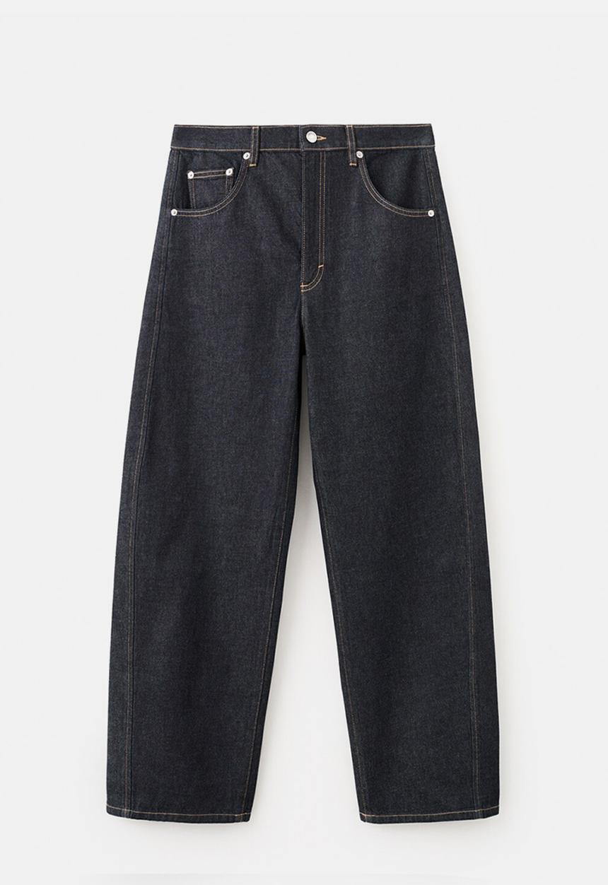 MANGO - Jeans mari- open blue