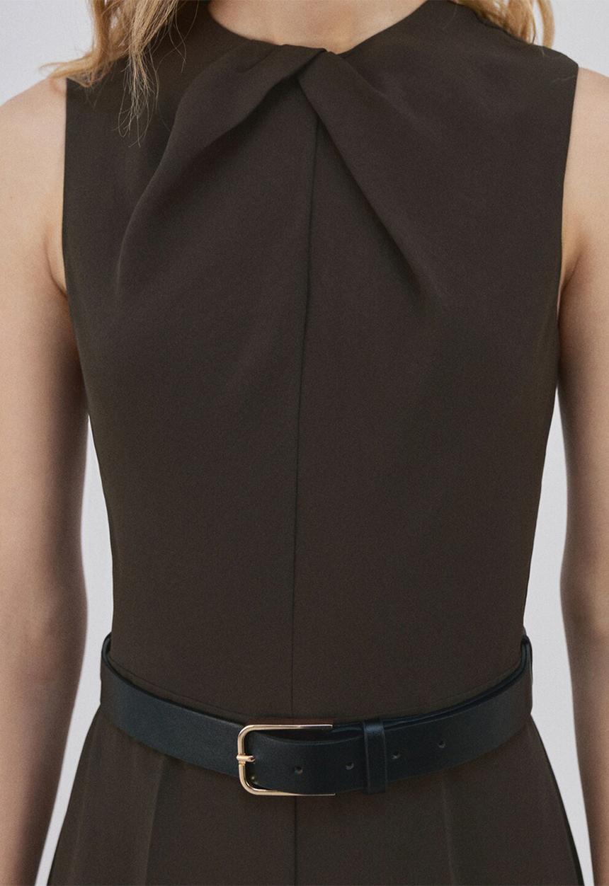 MANGO - Jumpsuit sabina- brown