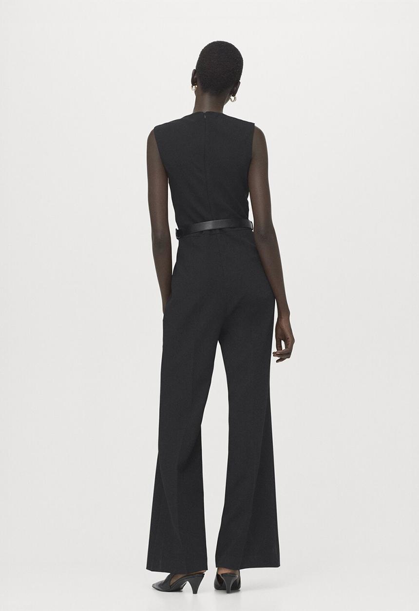 MANGO - Jumpsuit sabina- black