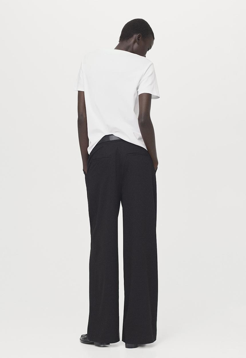 MANGO - T-shirtritapi - white