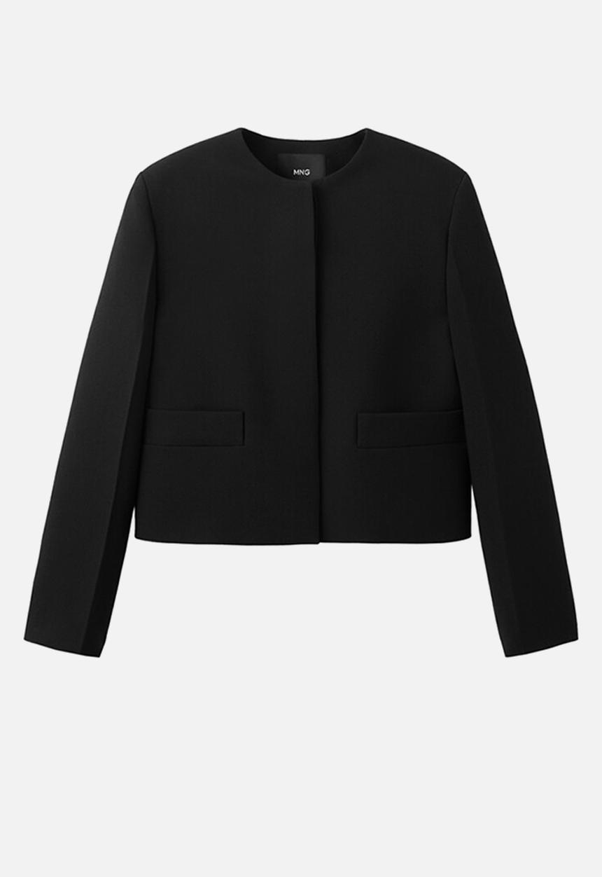 MANGO - Blazer louis- black