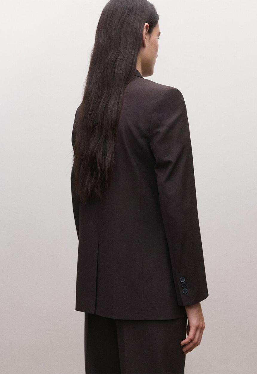 MANGO - Blazer helsinki- dark purple