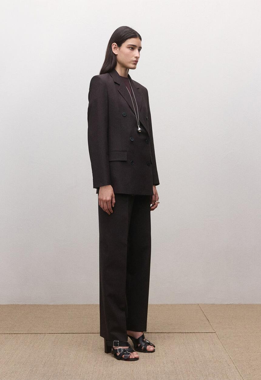 MANGO - Blazer helsinki- dark purple