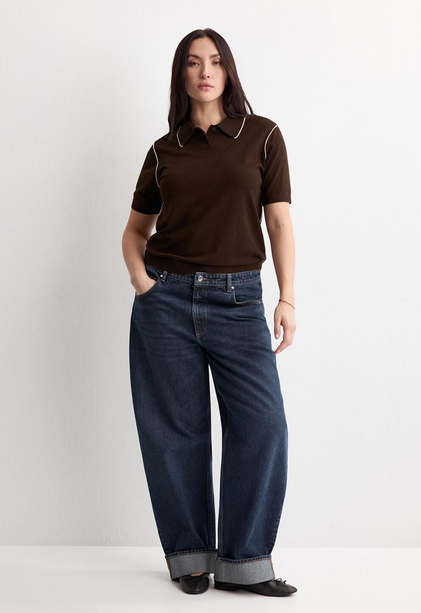MANGO - Sweater felice- dark brown