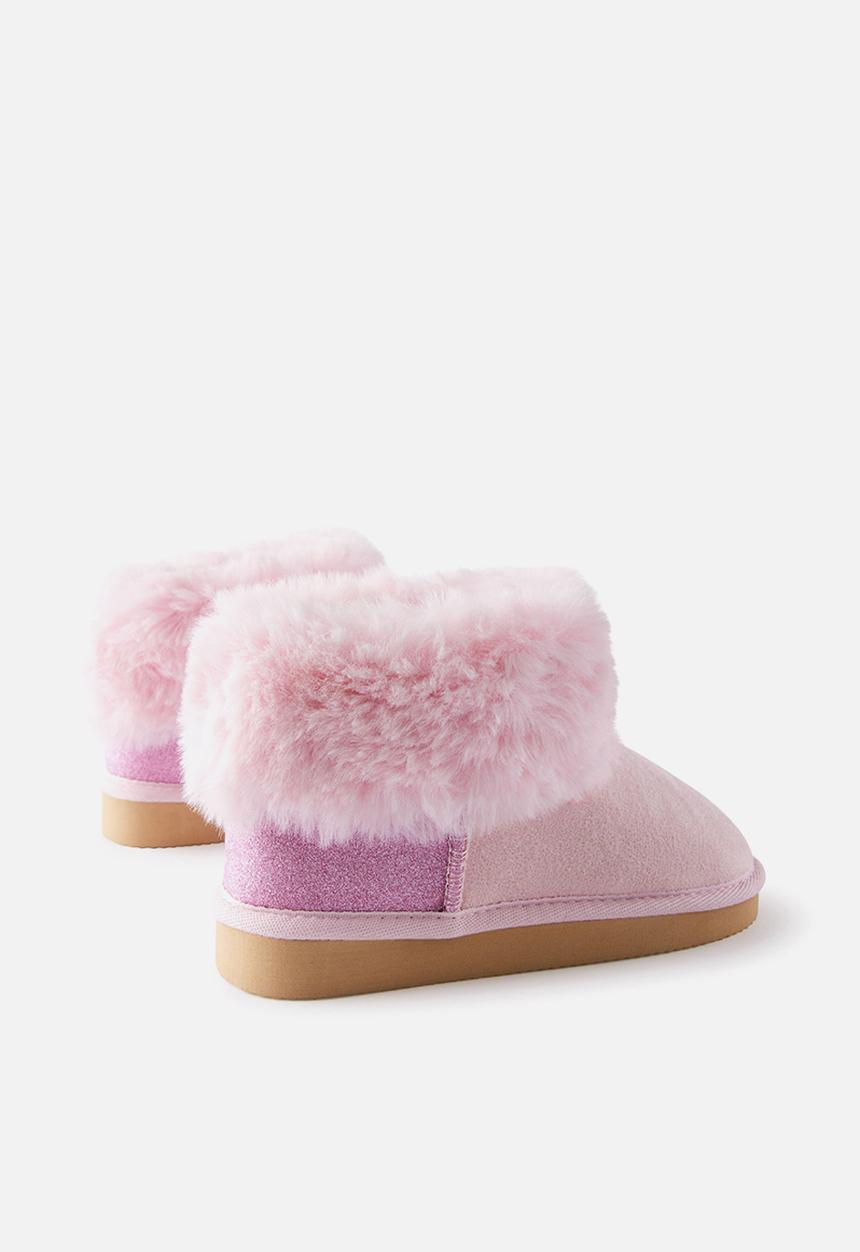 Cotton On - Kids Home Boot - Tea Party Pink