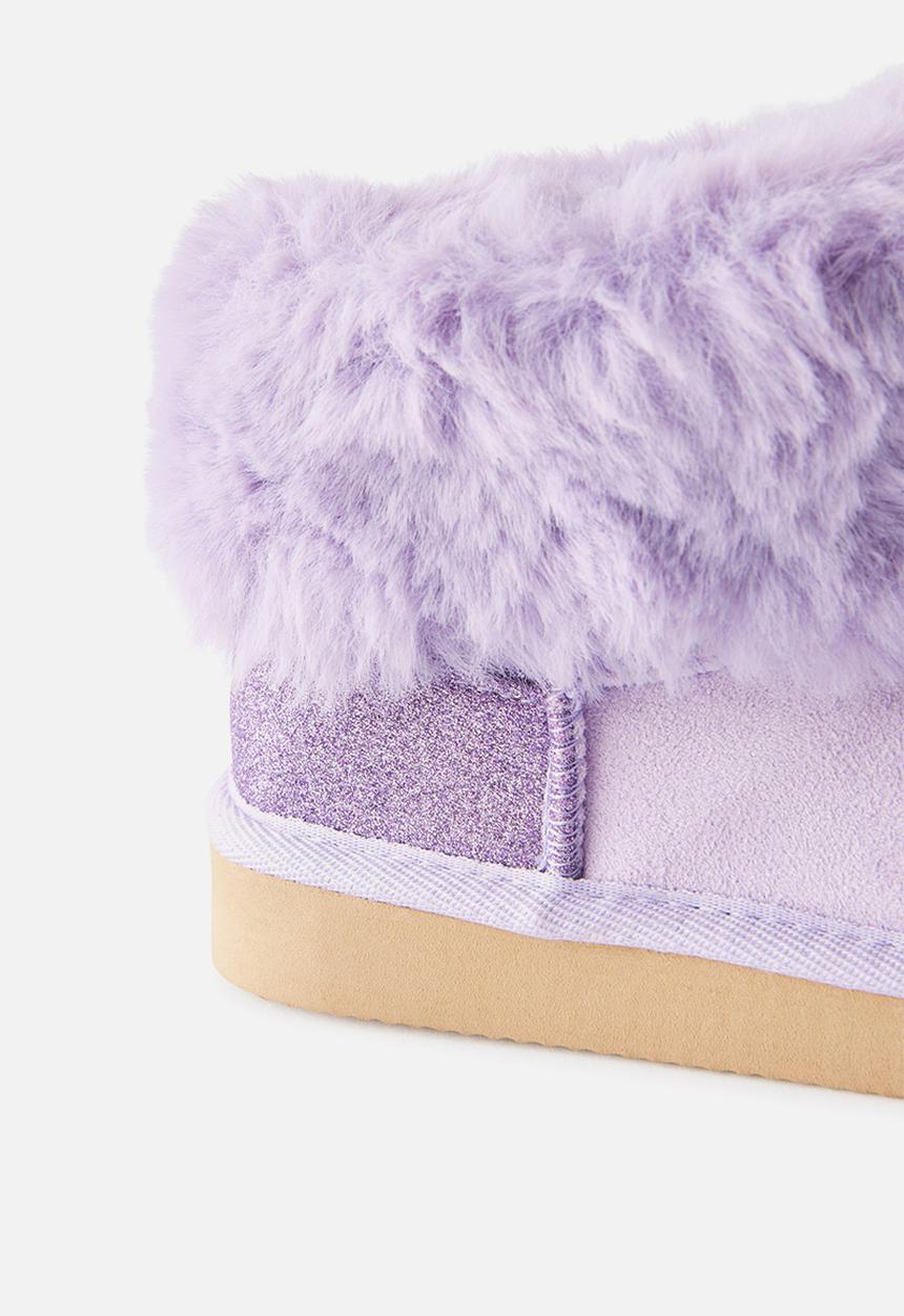 Cotton On - Kids Home Boot - Vintage Lilac