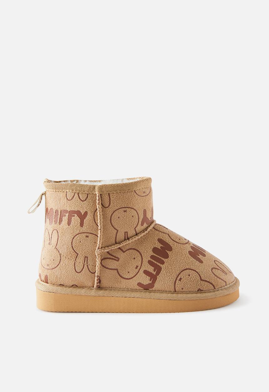 Cotton On - Kids Licensed Home Boot - Lcn Mif Latte Cream/Miffy
