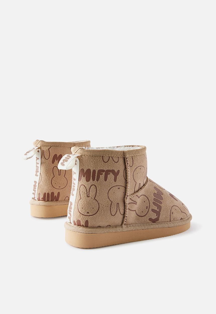 Cotton On - Kids Licensed Home Boot - Lcn Mif Latte Cream/Miffy