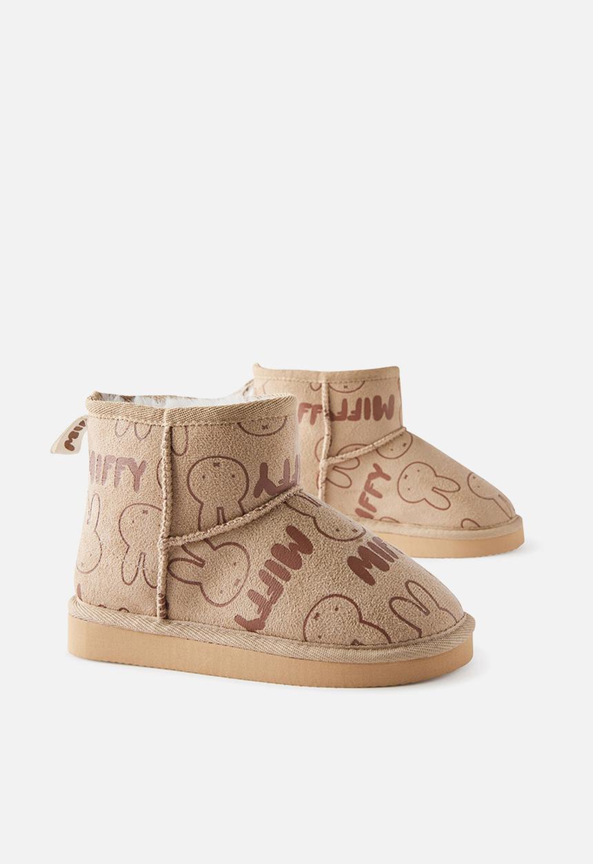 Cotton On - Kids Licensed Home Boot - Lcn Mif Latte Cream/Miffy
