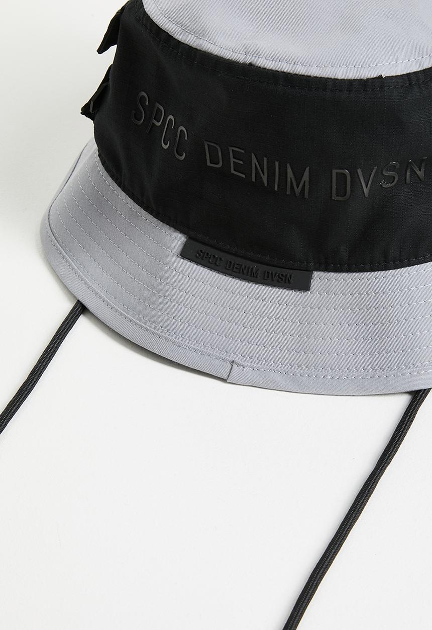 S.P.C.C - Ashby Bucket Hat  - Black/Grey