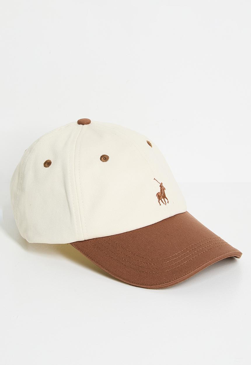 POLO - 6 Panel Two Tone Peak - Tan