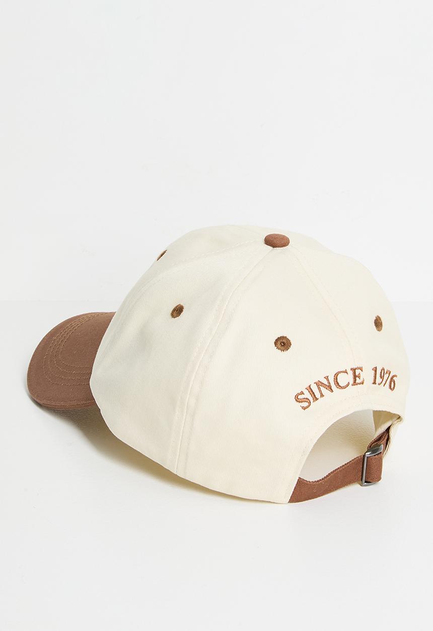 POLO - 6 Panel Two Tone Peak - Tan