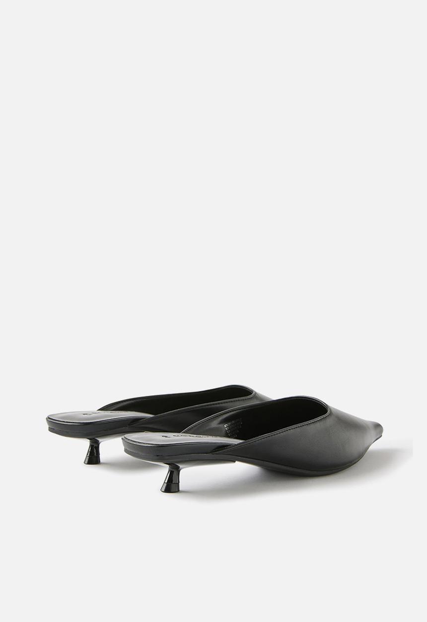 Cotton On - Kai kitten heel - black smooth