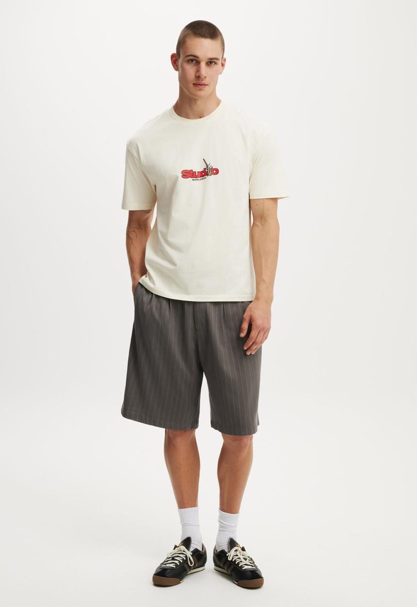 Cotton On - Everyday Fit Graphic T-Shirt - Creampuff / Woodchop