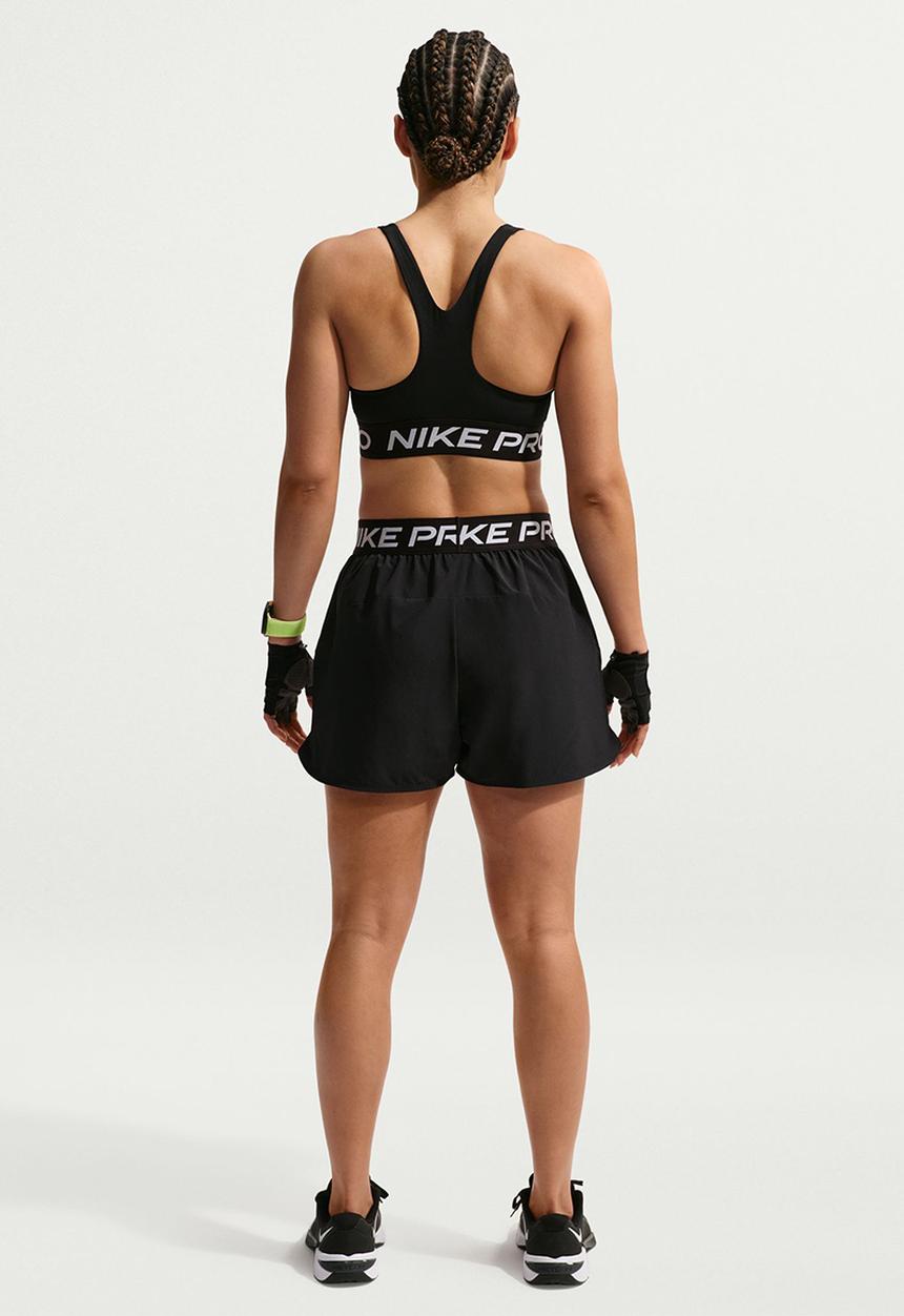 Nike - W Np Df 365 Ls Bra - Black/White