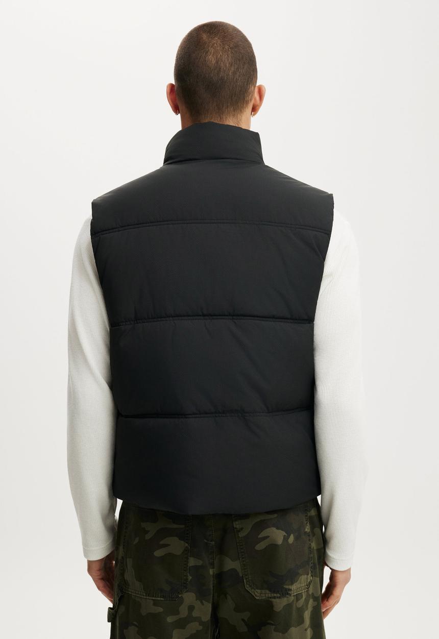 Cotton On - Puffer Vest - Black