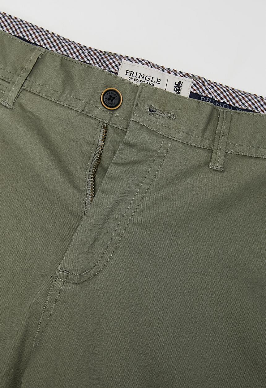 Pringle of Scotland - Jorge Tailored Fit Chino - Fatigue