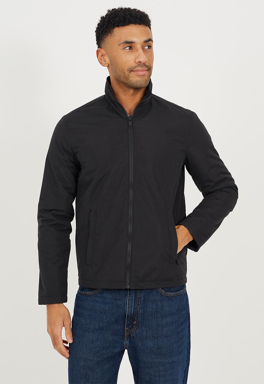 ジャケット・アウター black jacket ATELIER SAB MEN Zip Through Jacket- Black