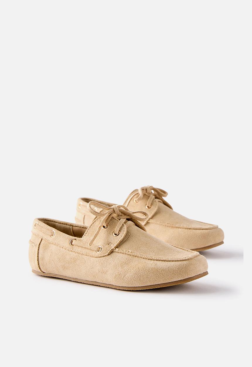 Cotton On - Kids Boat Shoe -Semolina