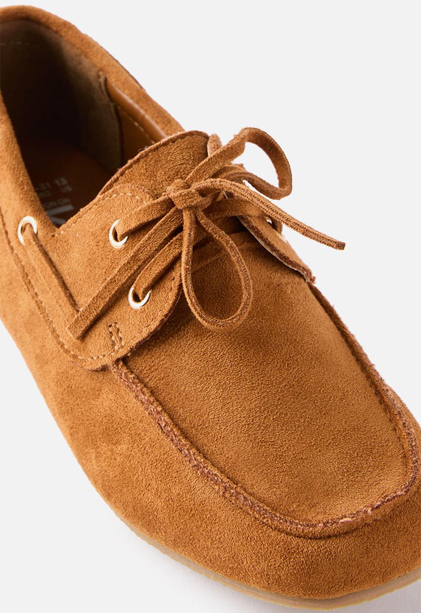 Cotton On - Kids Boat Shoe -Tan
