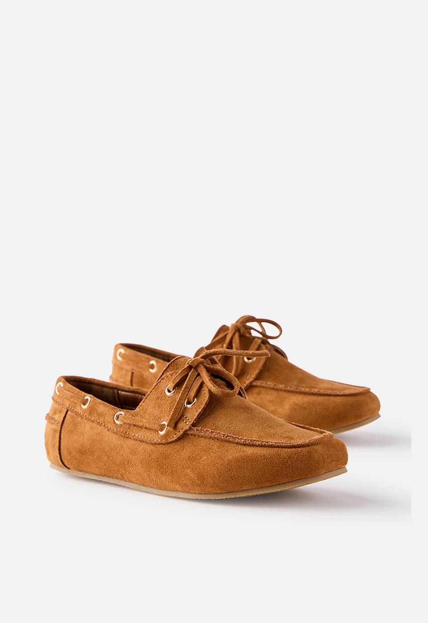 Cotton On - Kids Boat Shoe -Tan
