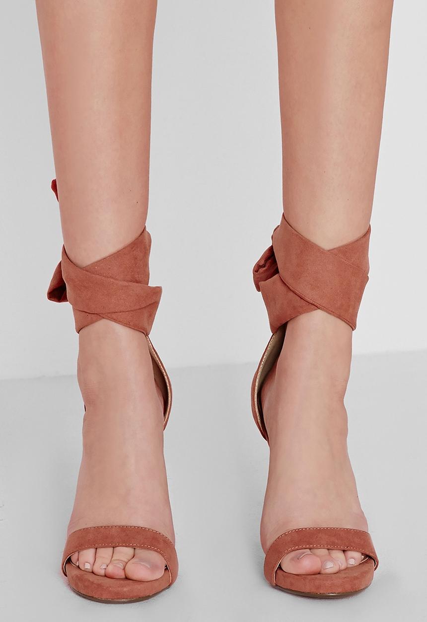 Missguided - Ankle Tie Heels 