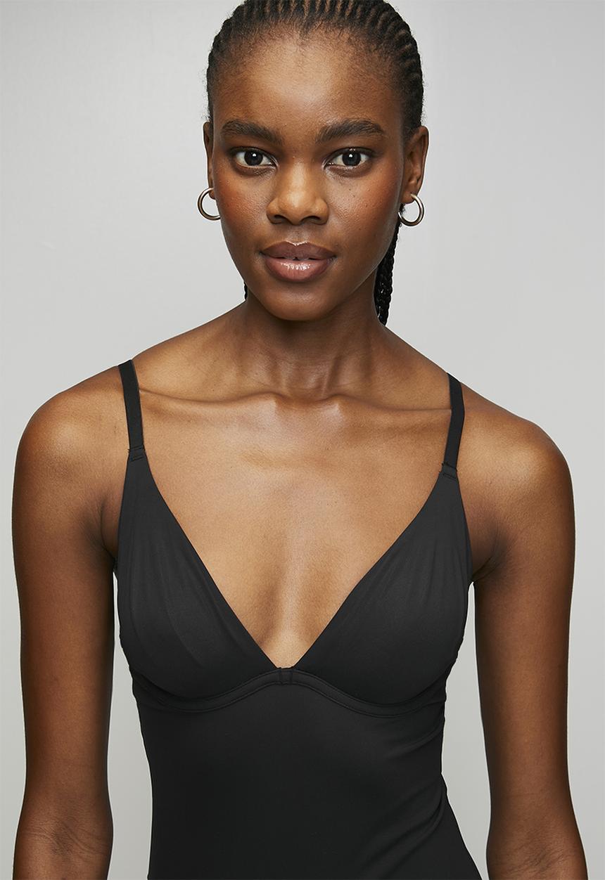 Hunkemoller - Up smoothing body - caviar