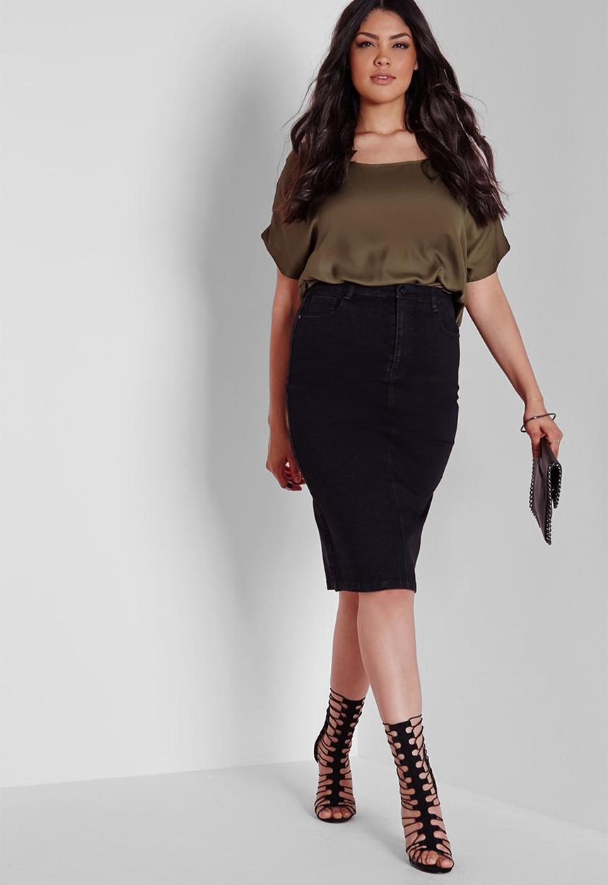 Missguided - Plus size supersoft tube skirt 