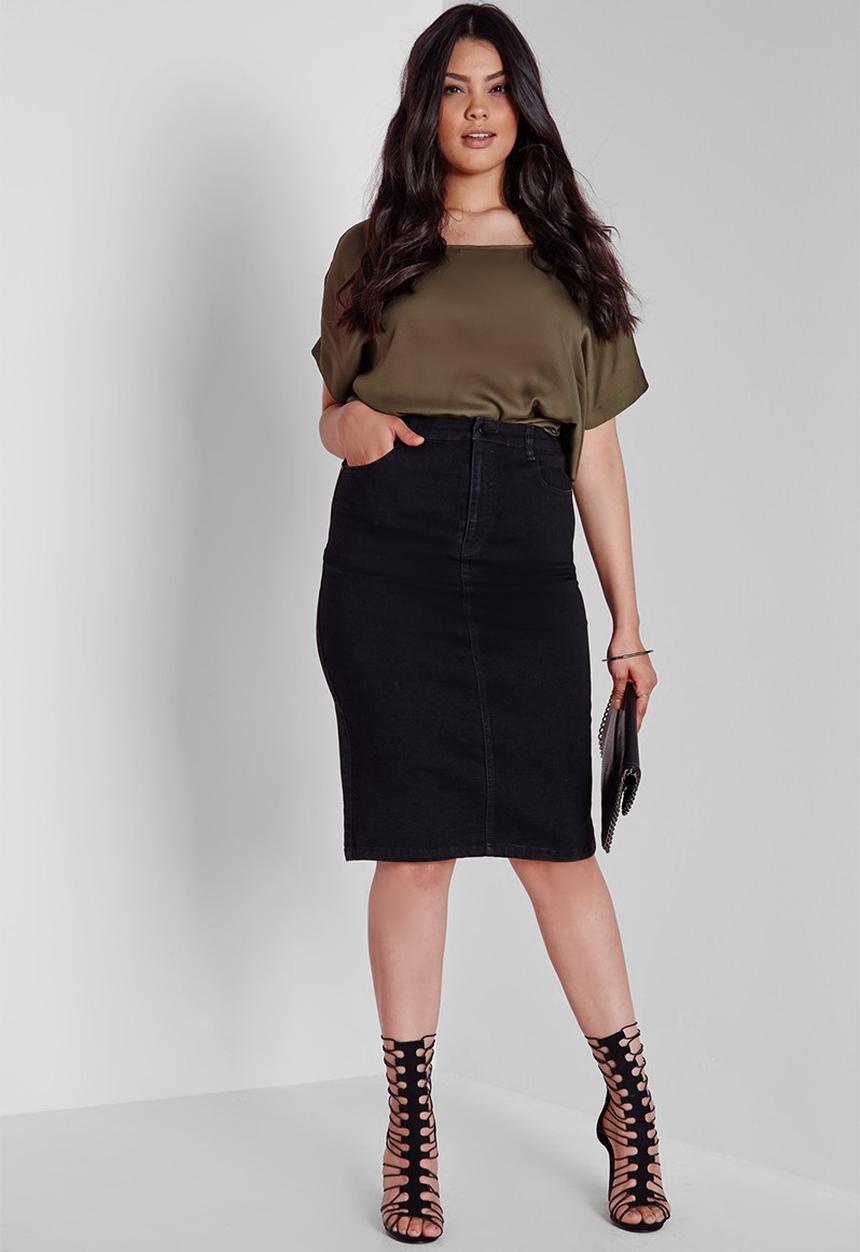 Missguided - Plus size supersoft tube skirt 
