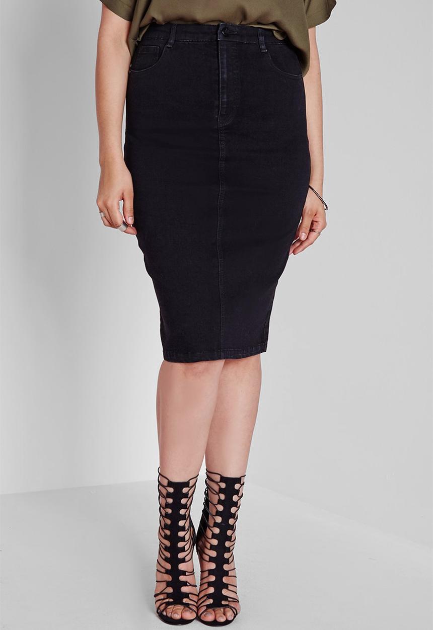 Missguided - Plus size supersoft tube skirt 