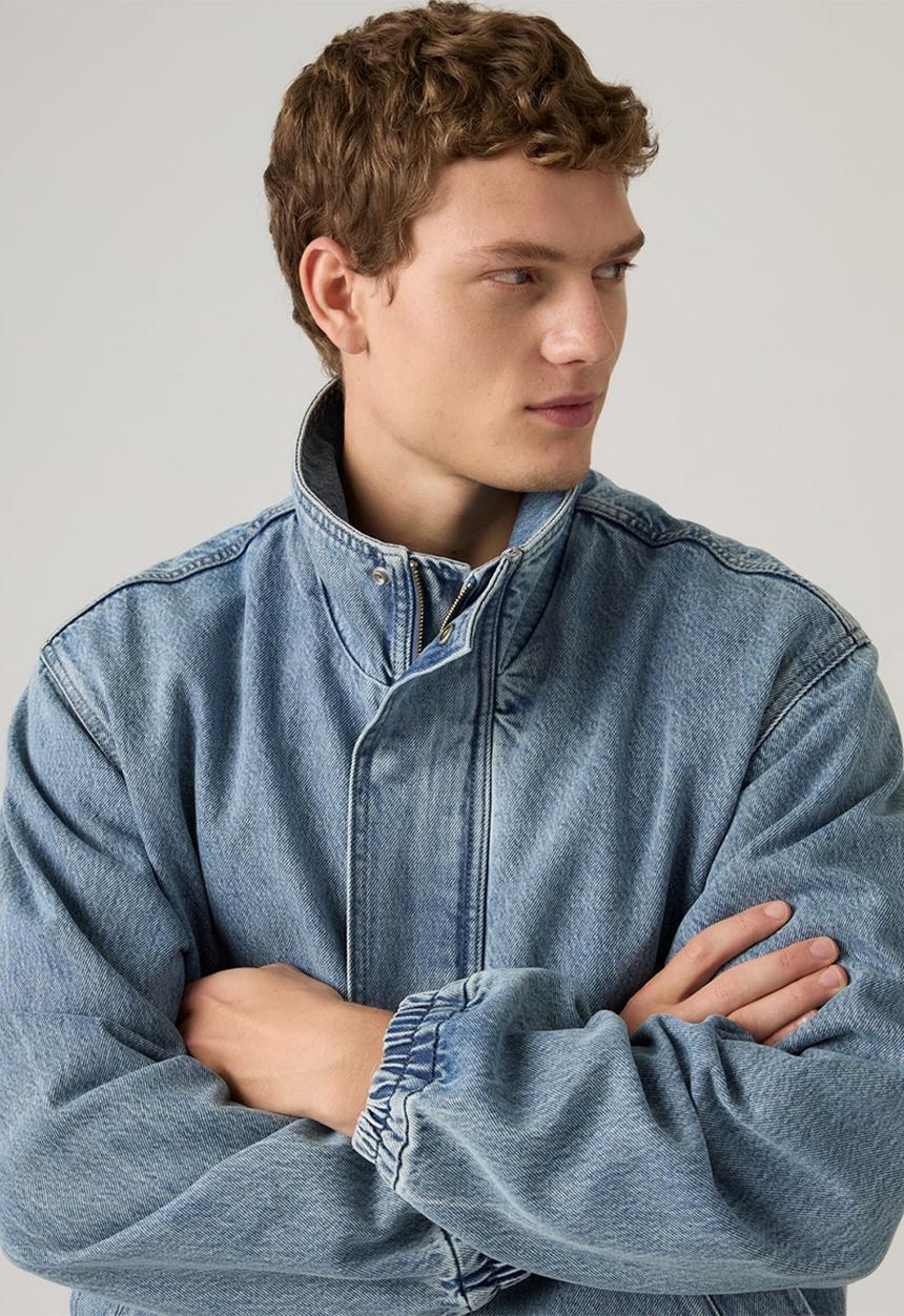 Levi’s® - TL WAY JACKET - Light Indigo - Worn In