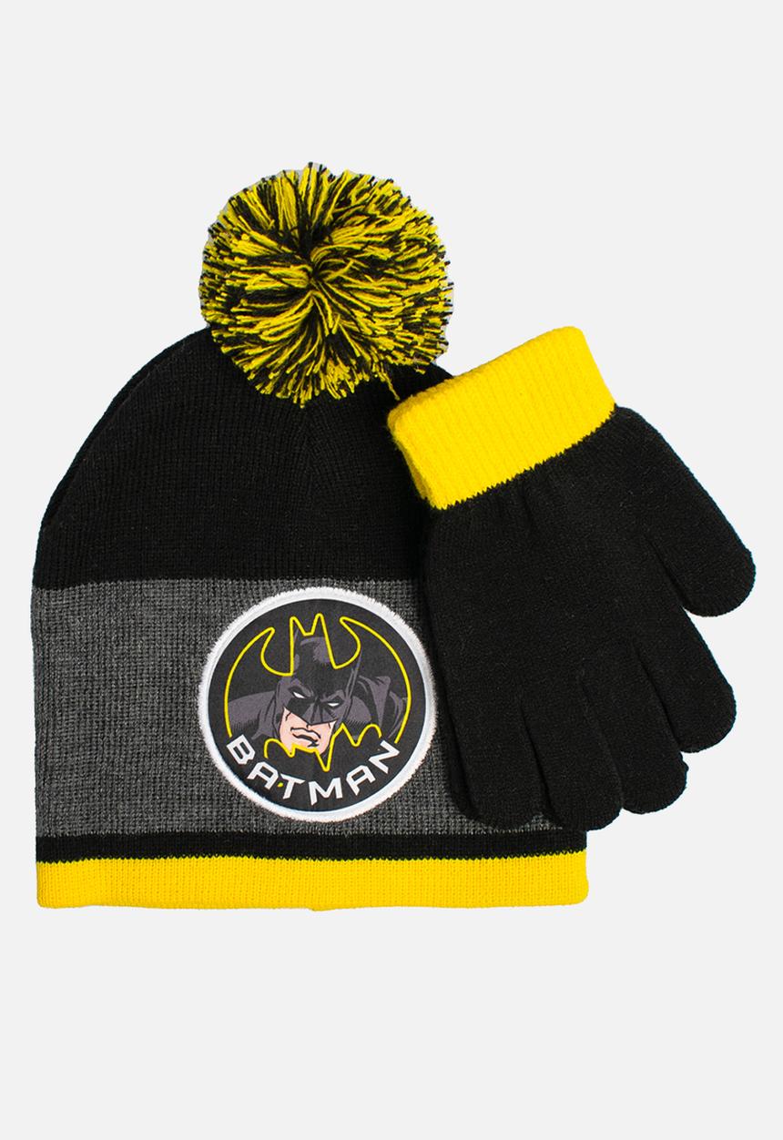 Character Group - Batman Beanie & Gloves - grey
