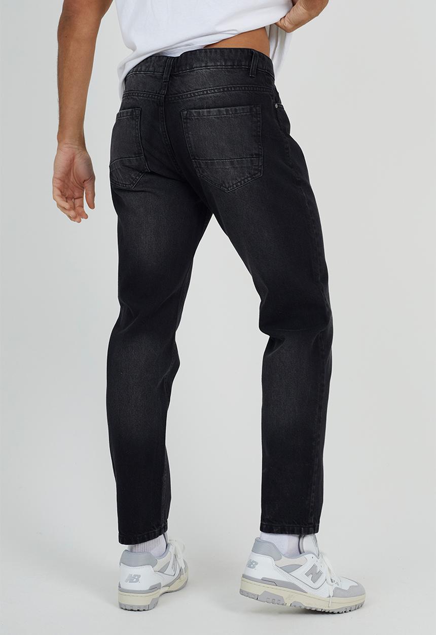 Brave Soul - Loose Fit Cotton Twill Pant - Charcoal Wash Regular Length