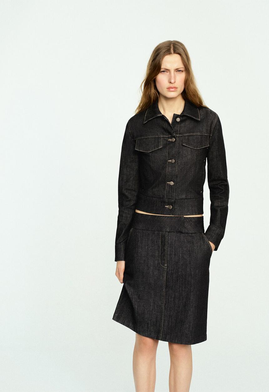 MANGO - Skirt jolie - black