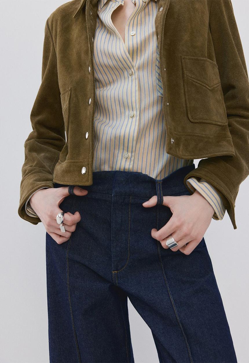 MANGO - Jeans paloma - open blue