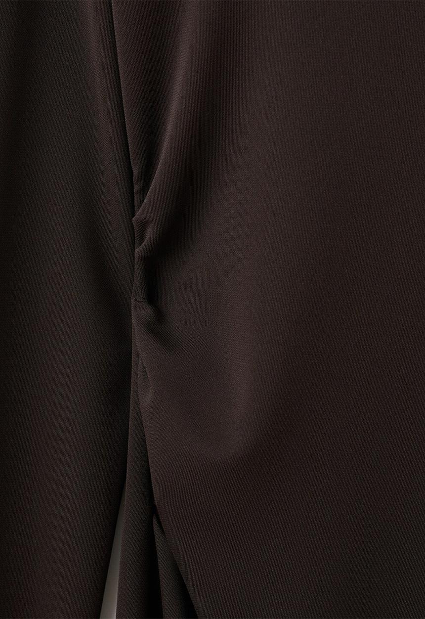 MANGO - Dress bellini - dark brown