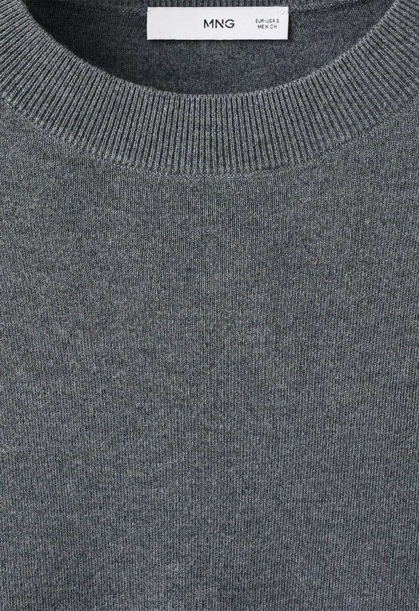 MANGO - Sweater brunito- charcoal