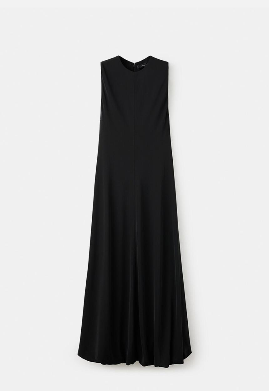 MANGO - Dress balloon- black