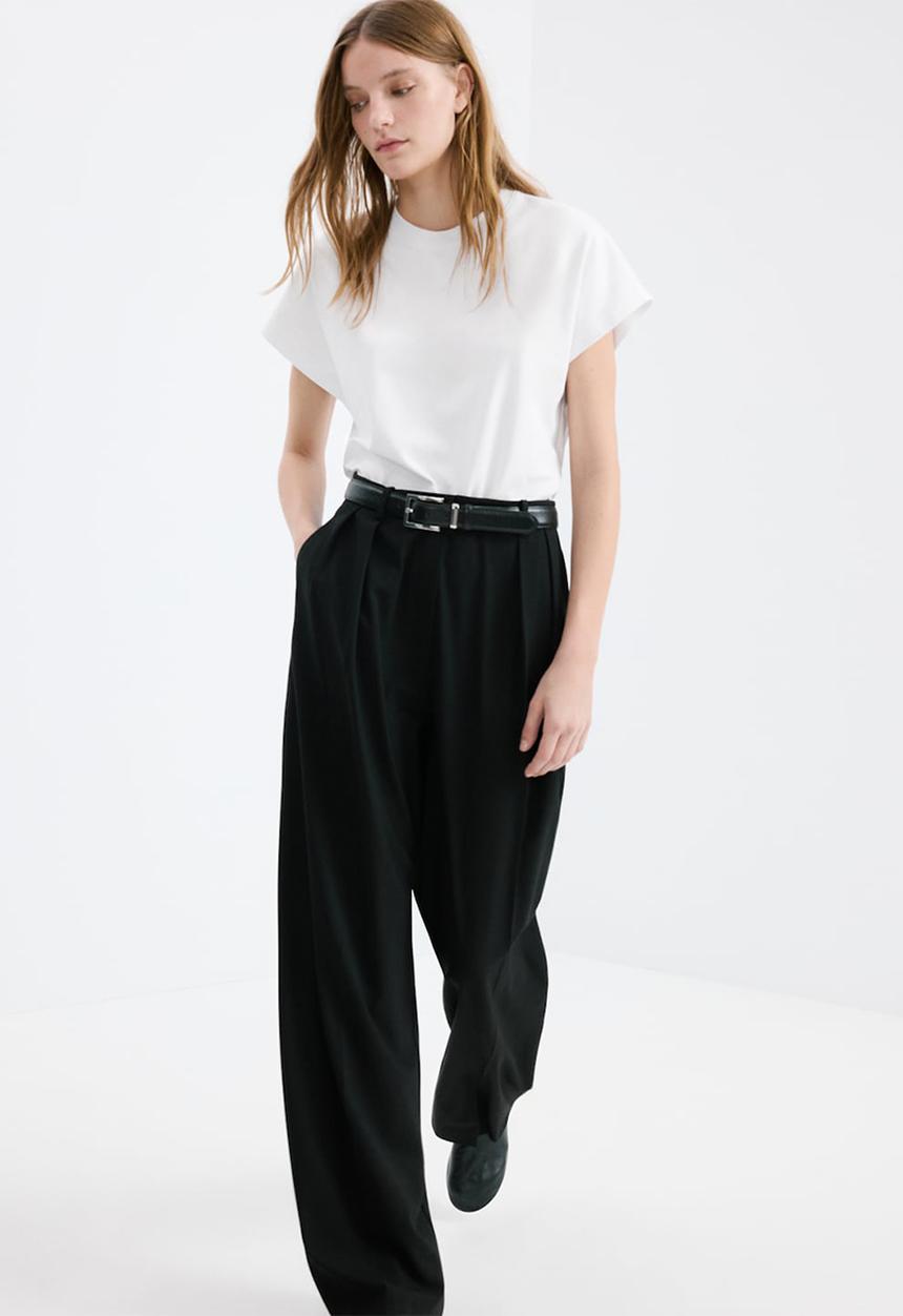 MANGO - T-shirtsevilla - white