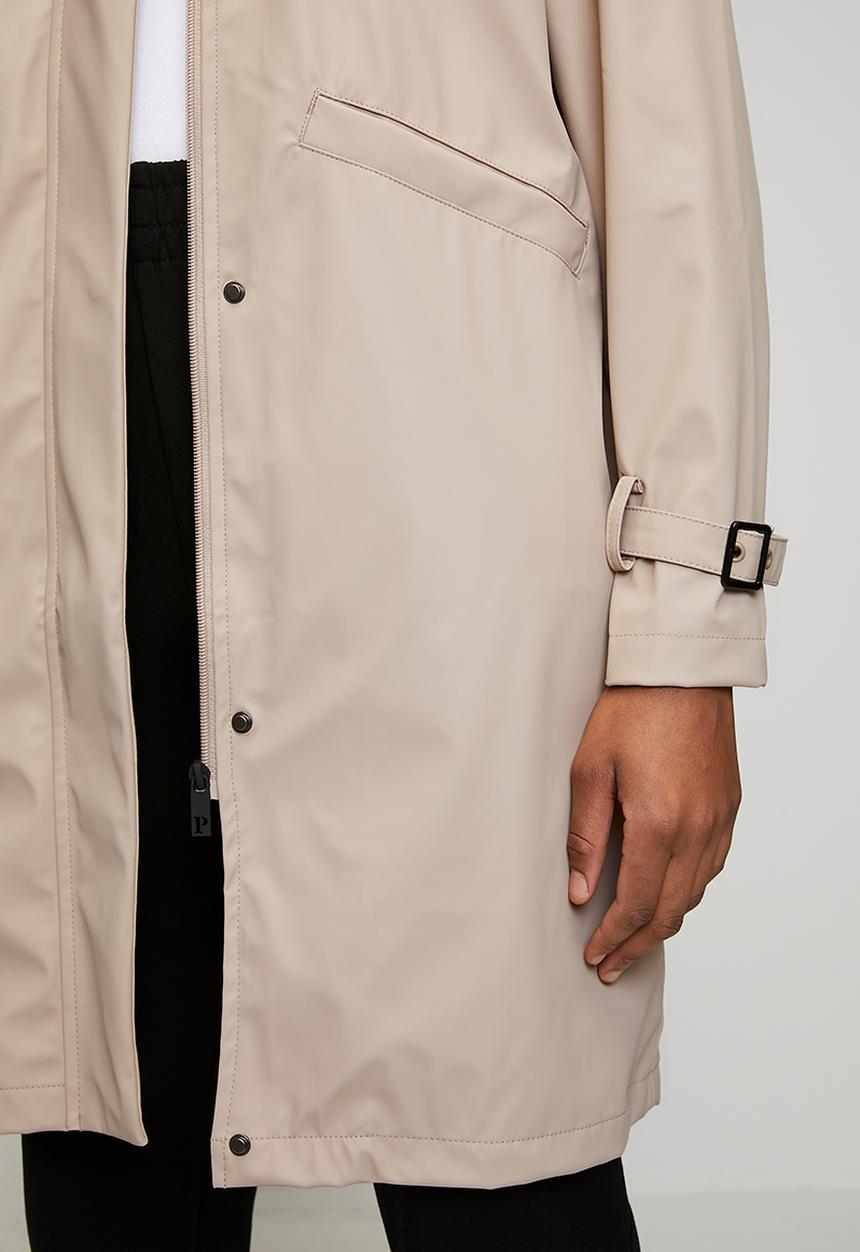POLO - Wmn Nina All Weather Jacket - Taupe