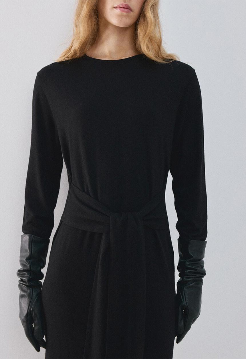 MANGO - Dress sza - black
