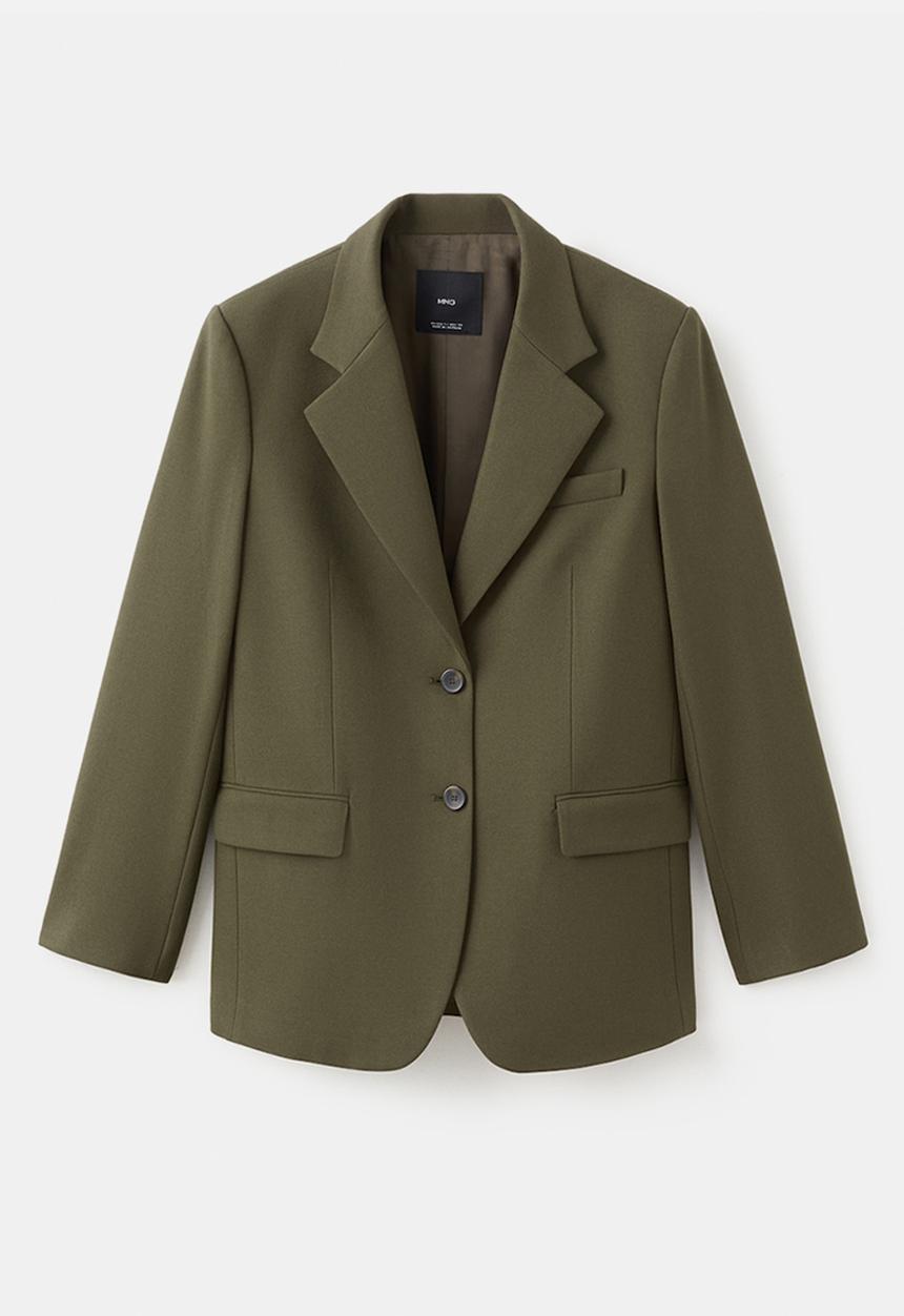 MANGO - Blazer paris - khaki