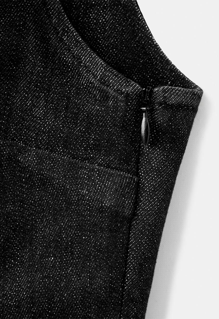 MANGO - Top june - black