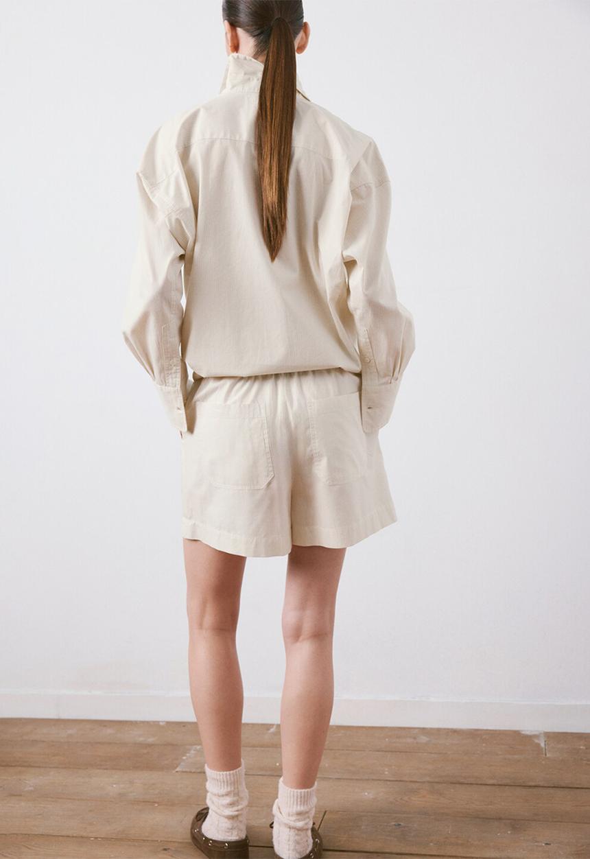 MANGO - Shorts franca- light beige