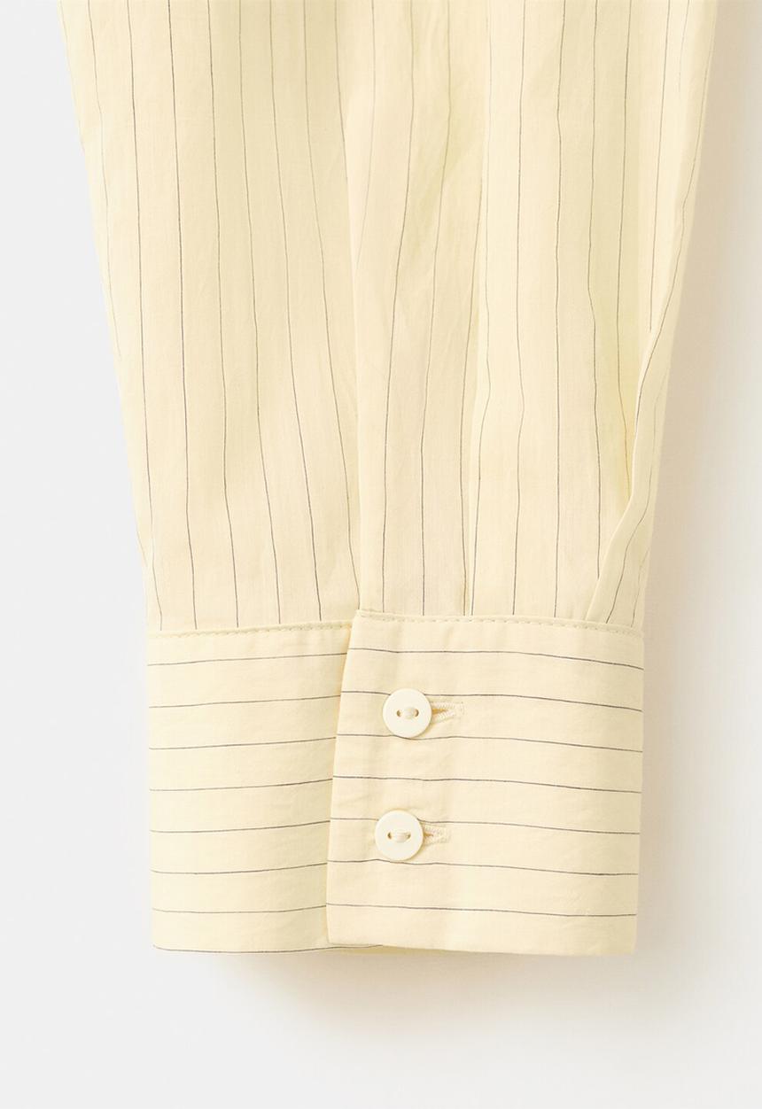 MANGO - Shirt chipiti - light pastel yellow