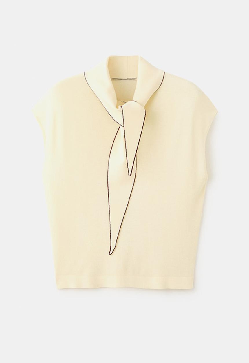 MANGO - Knitwear Top bert- light/pastel yellow